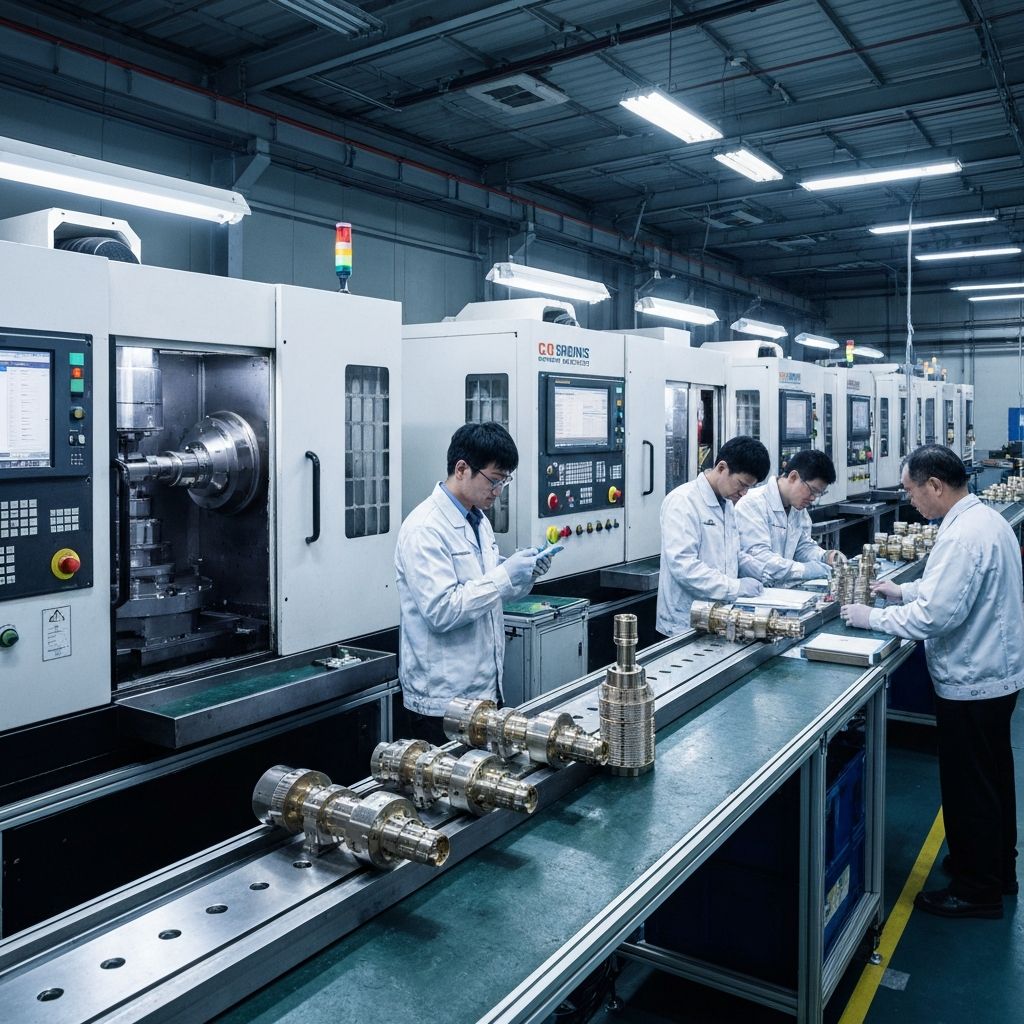 CNC Precision Manufacturing Facility